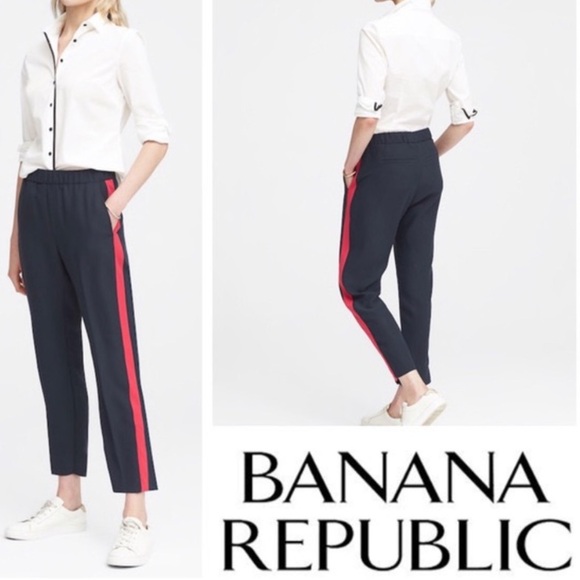 Banana Republic Pants - BANANA REPUBLIC Pants Women’s Size S Petite Pull On Stretch Waist Dress Pants